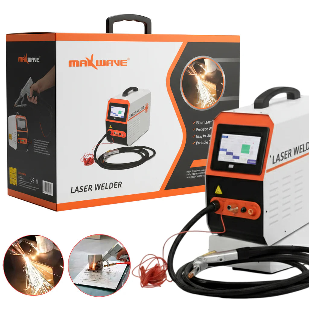 Máquina de Solda Laser Portátil Multiprocesso 150A Proteção Térmica + BRINDE