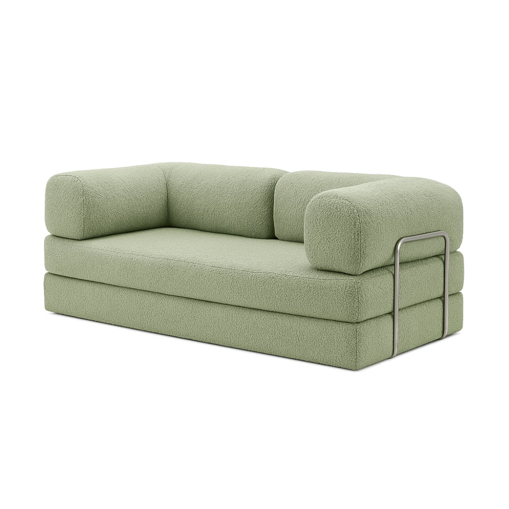 Sofá Cama 2 lugares - Modelo Mood Bouclê - Nular